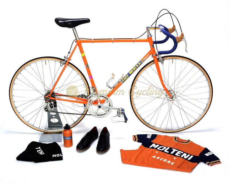 COLNAGO Super Molteni E.Merckx 1971-72, Campagnolo Nuovo Record, 57cm, Eroica vintage steel bike