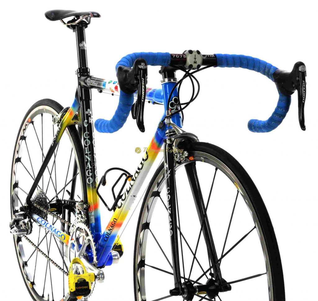 COLNAGO C40 Bstay Mapei 2001, Campagnolo Record 10s, collectible vintage bike