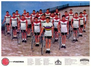 FAEMA Team with E.Merckx