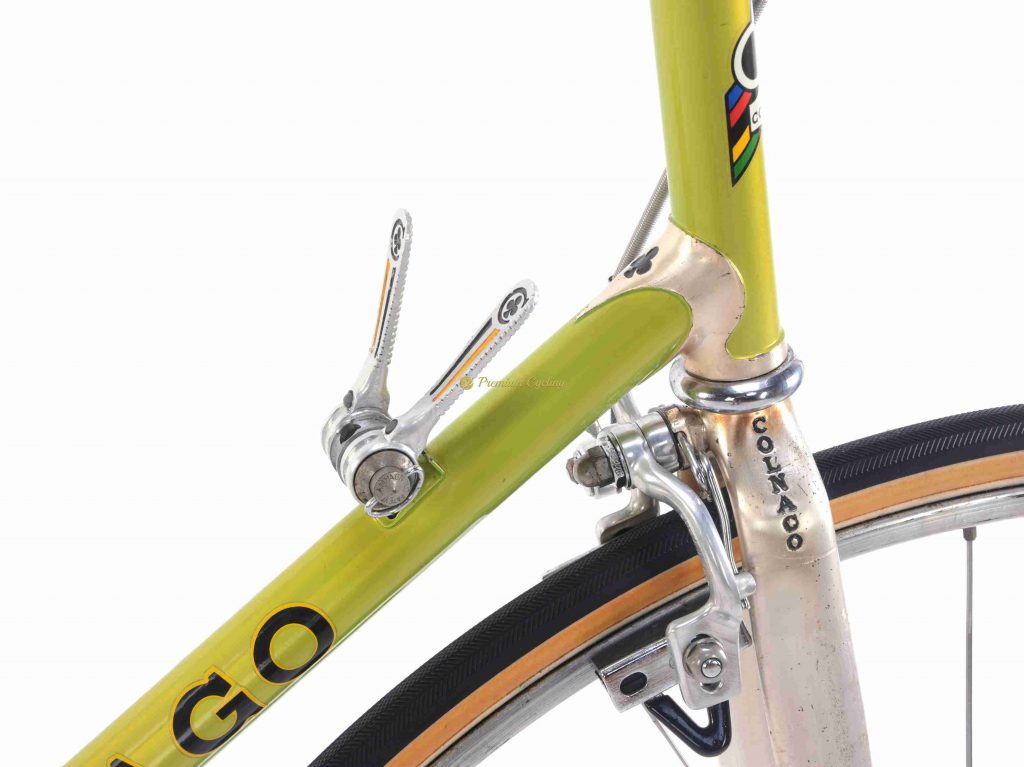 COLNAGO Mexico Time trial Aerodinamica, USSR 100km Moscow, 1981-82, Campagnolo Super Record, vintage steel collectible bike