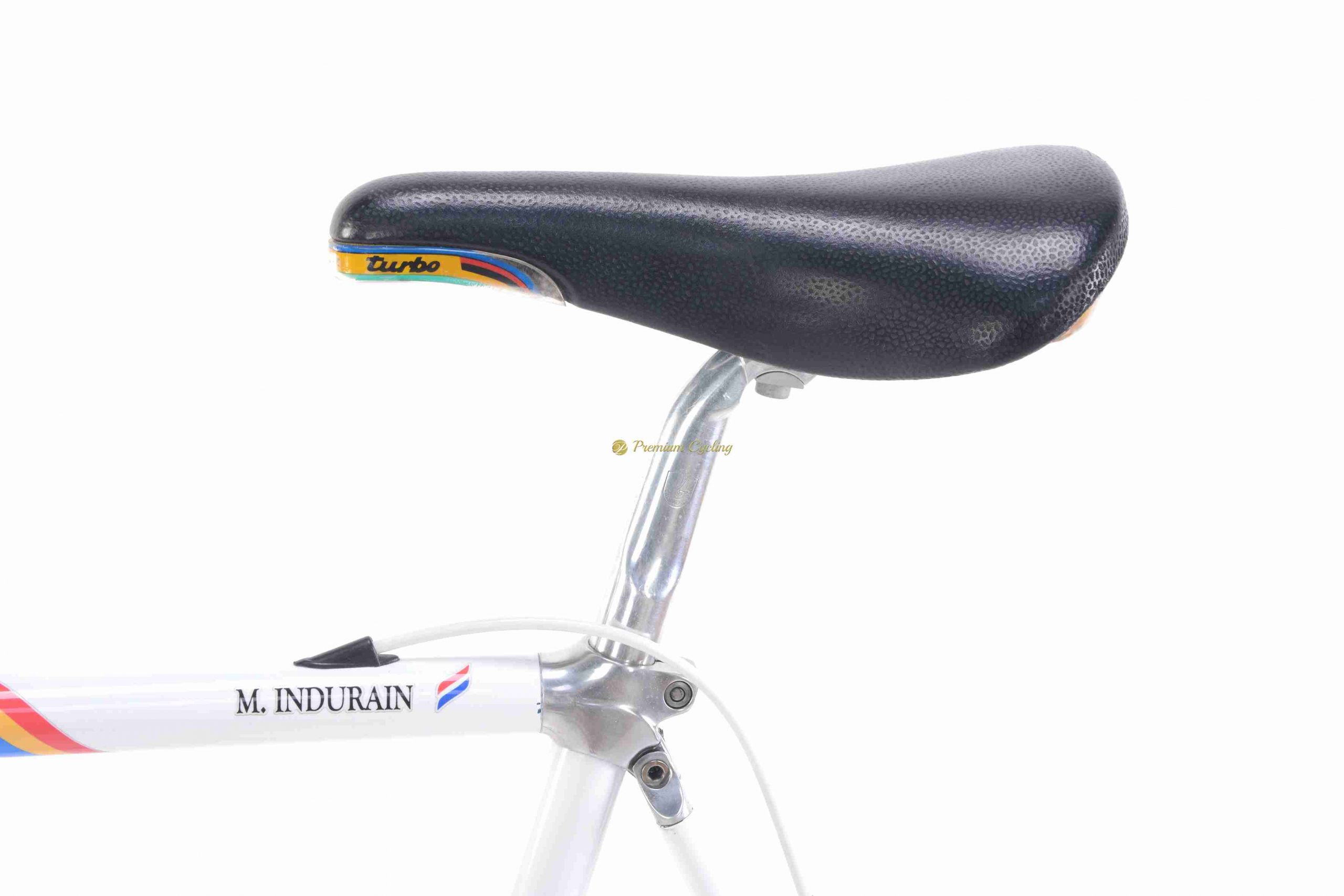 Details about   Miguel Indurain TVT Banesto original Tour bicycle 1991 Campagnolo C Record, 