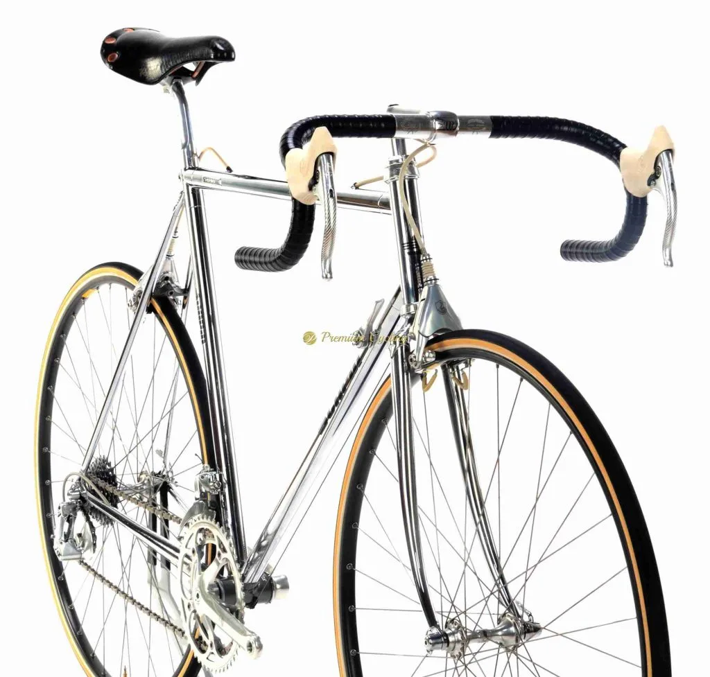1988 SCAPIN KS-25, Campagnolo C Record Delta, vintage collectible chrome bike