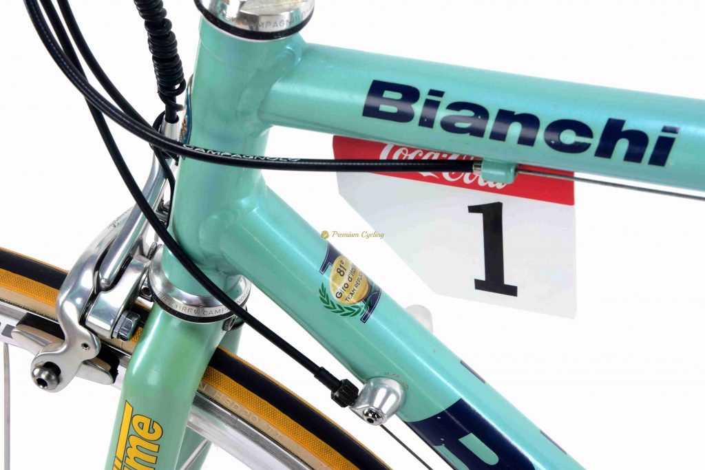 BIANCHI Mega Pro XL Mercatone Uno 1998 Marco Pantani Tour de France replica, vintage collectible bicycle