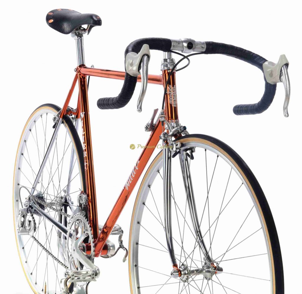 WILIER Ramata MS (Columbus multi shape), Campagnolo C Record Cobalto, vintage steel collectible retro bicycle