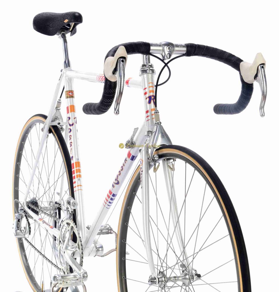 1987 ROSSIN Ghibli SLX, Campagnolo C Record Delta 1987, Eroica vintage steel collectible bike by Premium Cycling