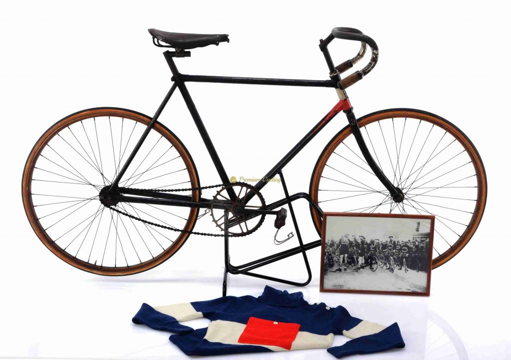 LA FRANCAISE DIAMANT Course racing bike 1905-1907, L'Eroica vintage steel collectible museum bicycle by Premium Cycling