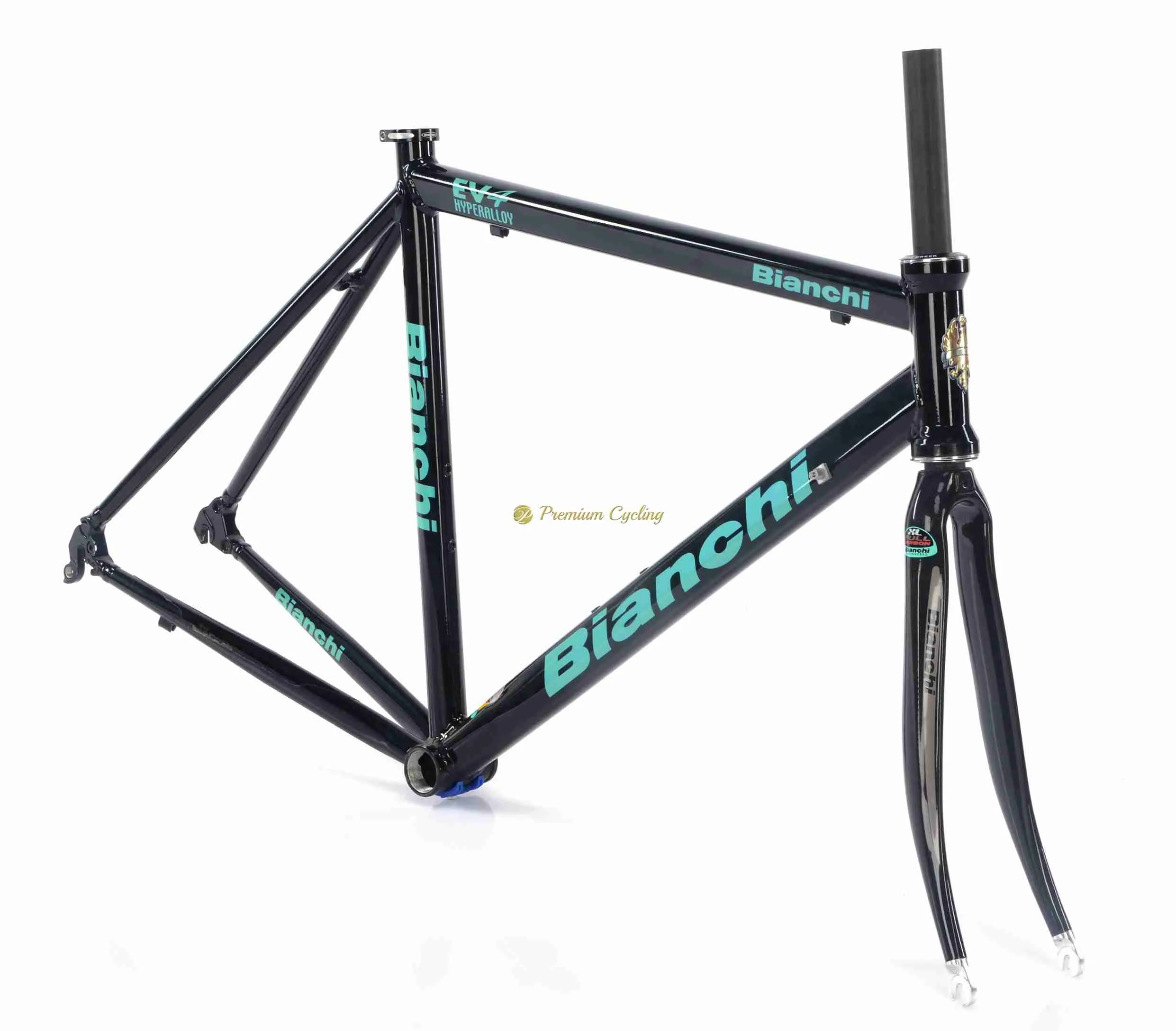 BIANCHI EV4 Hyperalloy Reparto Corse frameset 54cm 2001 SOLD Premium Cycling Website for steel and collectible vintage bikes parts and clothing