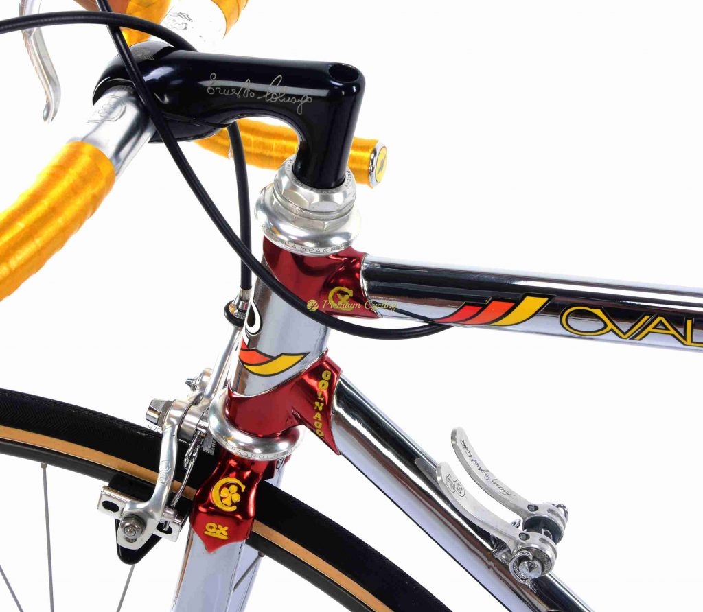 1982 COLNAGO Oval CX Campagnolo 50th Anniversary, Eroica vintage steel collectible bicycle by Premium Cycling