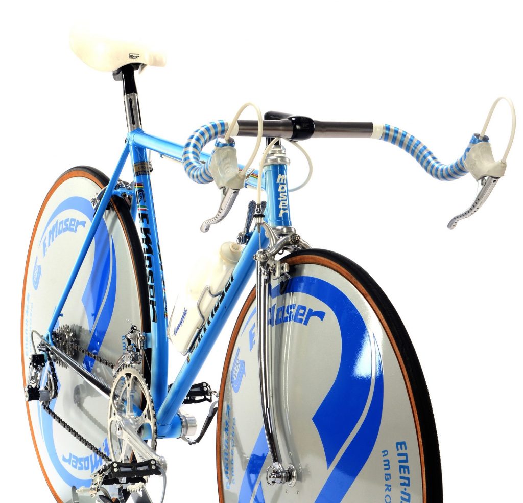 MOSER 51.151 time trial vintage bike, mid 1980s, steel collectible bicycle by Premium Cycling