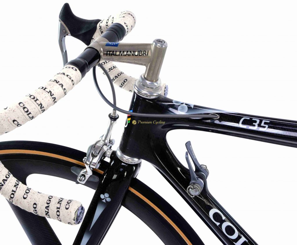 1989 COLNAGO C35, Shimano Dura Ace 7402, vintage carbon collectible bike by Premium Cycling