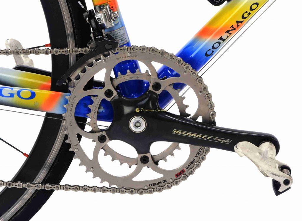 COLNAGO C40 Rabobank Campagnolo Record Ti 10s, 2000s 56.5cm by Premium Cycling
