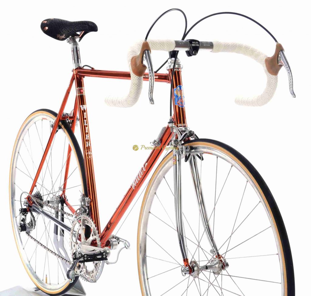 1985 WILIER Superleggera Ramata SLX, Campagnolo Super Record, Eroica vintage steel collectible bike by Premium Cycling