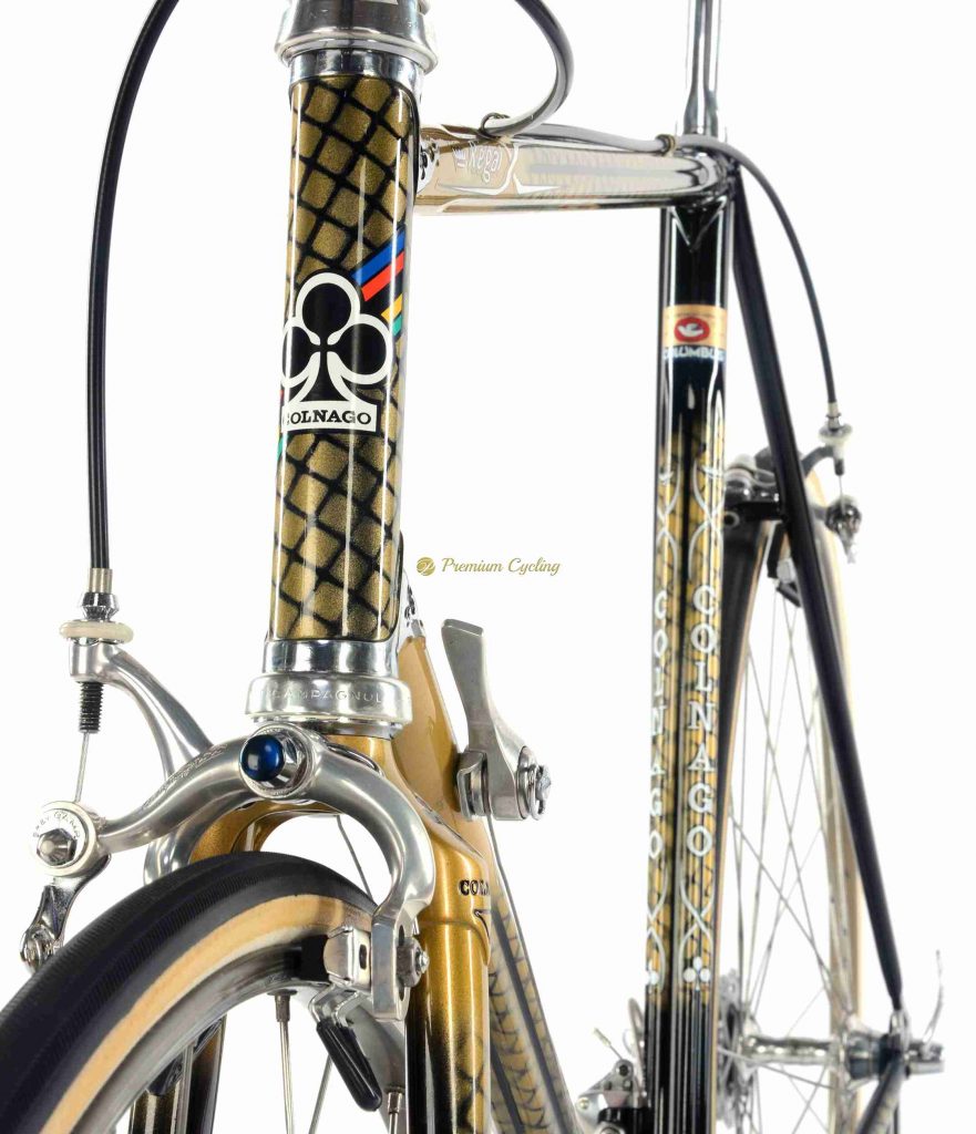 1986 COLNAGO Arabesque Regal, Campagnolo C Record Cobalto, Eroica luxury vintage steel collectible bike by Premium Cycling