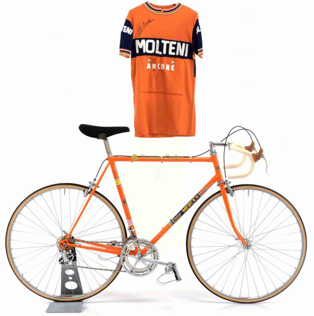1973 COLNAGO Super Eddy Merckx Molteni, Eroica vintage steel collectible bike by Premium Cycling