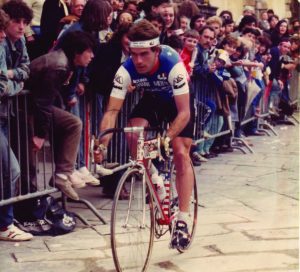 Gianni Motta MD rider at the Giro 1984