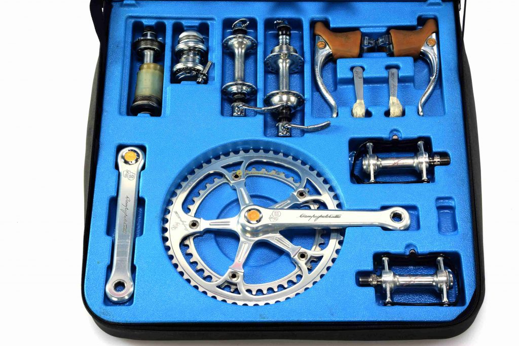 1983 Campagnolo 50th Anniversary groupset, no.5000, vintage collectible item by Premium Cycling