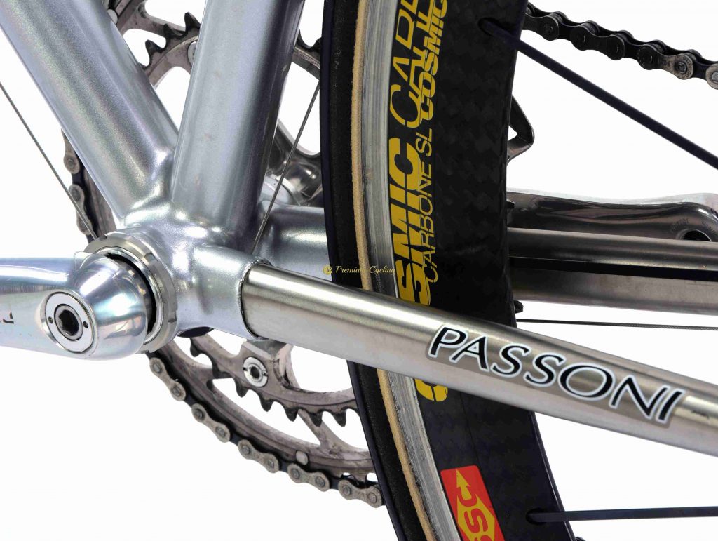 2001 PASSONI Nova Titanio Shimano Dura Ace 7700, vintage titanium collectible bicycle by Premium Cycling