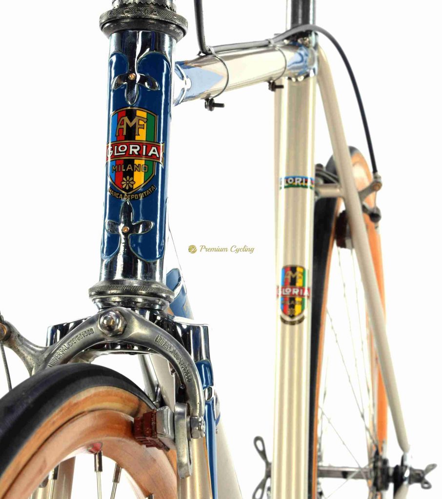 1943 GLORIA Garibaldina Extra Corsa, Simplex Campione del Mondo, Eroica vintage steel collectible bike by Premium Cycling