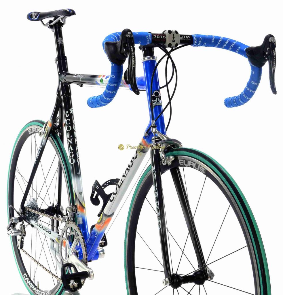 2002 COLNAGO C40 Mapei B-Stay Campagnolo Record 10s, vintage collectible racing bike by Premium Cycling