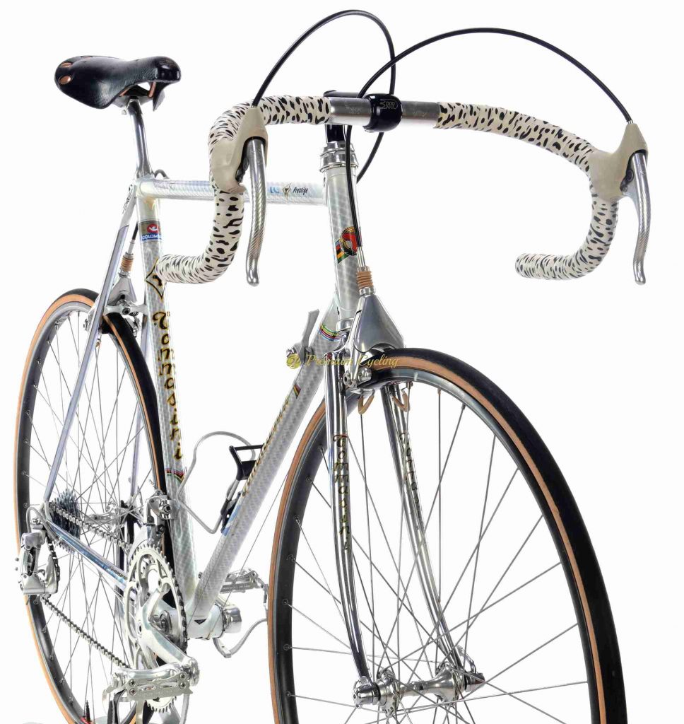 1985-86 TOMMASINI Prestige Air, Campagnolo C Record 1st gen, Eroica vintage steel bike by Premium Cycling