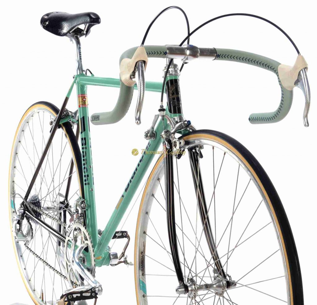 1987-88 BIANCHI Specialissima X4 Argentin, Campagnolo C Record 1st gen Cobalto, Eroica vintage steel collectible bike by Premium Cycling