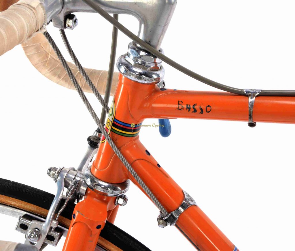 1968-69 COLNAGO Super MOLTENI ridden by Marino Basso (Molteni Team), vintage collectible bike by Premium Cycling