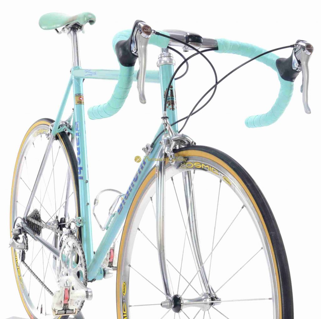 1993-94 BIANCHI Minimax Reparto Corse, Shimano Dura Ace 7410 groupset, vintage steel collectible bike by Premium Cycling