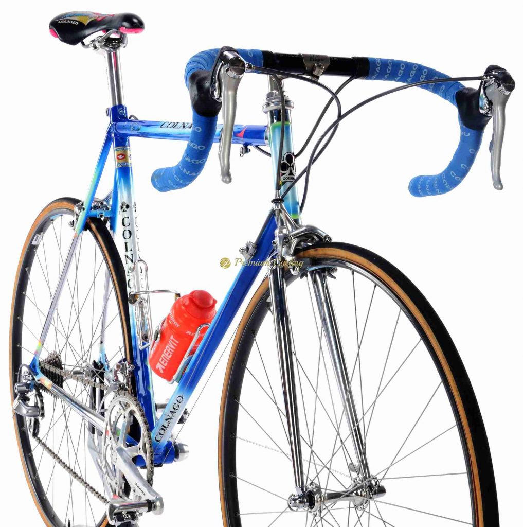 COLNAGO Master Mapei ridden by Marco Giovanetti (Mapei Team) 1994, vintage steel collectible bike by Premium Cycling
