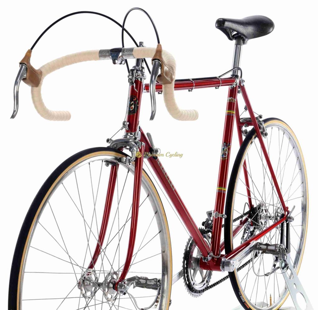 Early 1960s Cinelli Modello B, Campagnolo Record 1st generation, Eroica vintage steel collectible bike by Premium Cycling