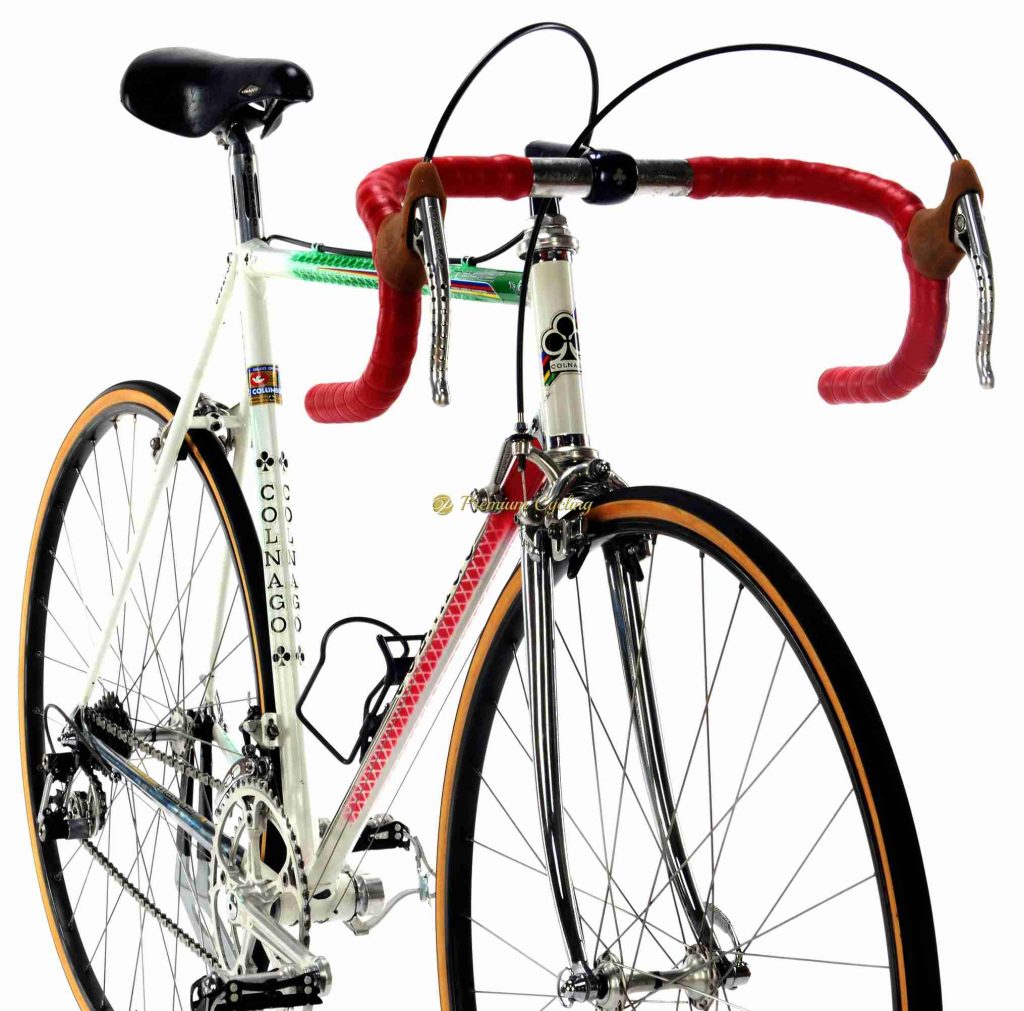 1985 COLNAGO Master Tricolore Campagnolo Super Record, Eroica vintage steel luxury bike Premium Cycling
