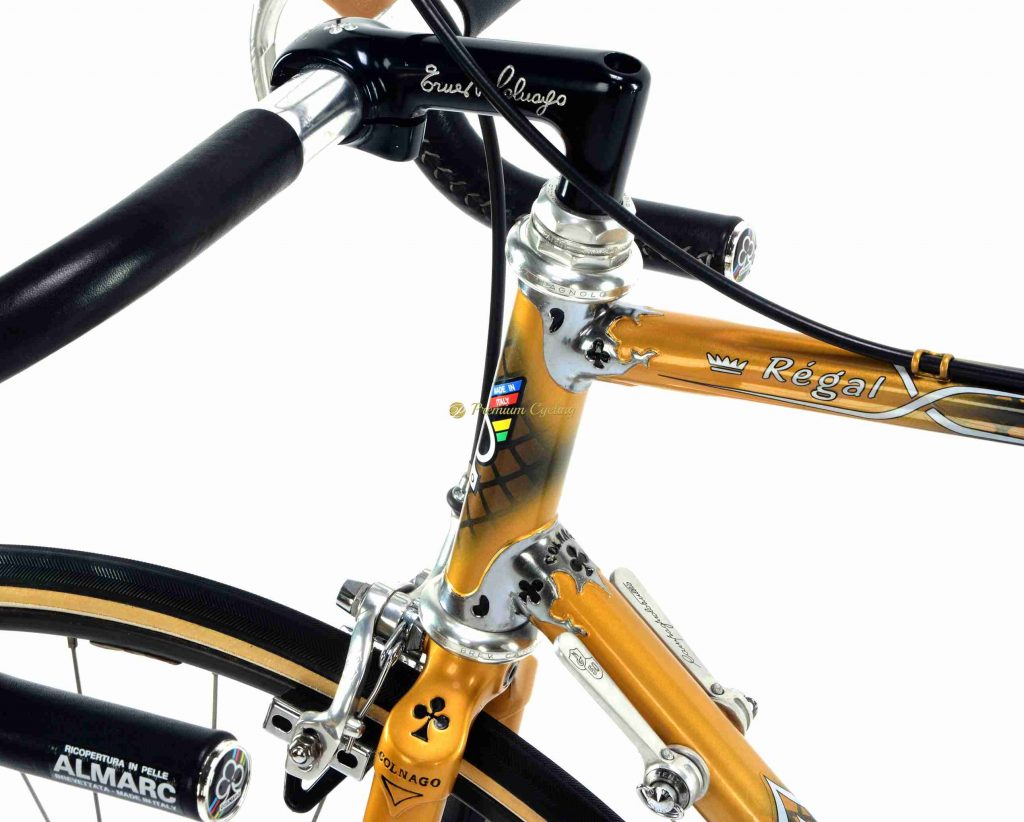 1986 COLNAGO Arabesque Regal Campagnolo 50th Ann groupset, luxury vintage steel bike by Premium Cycling