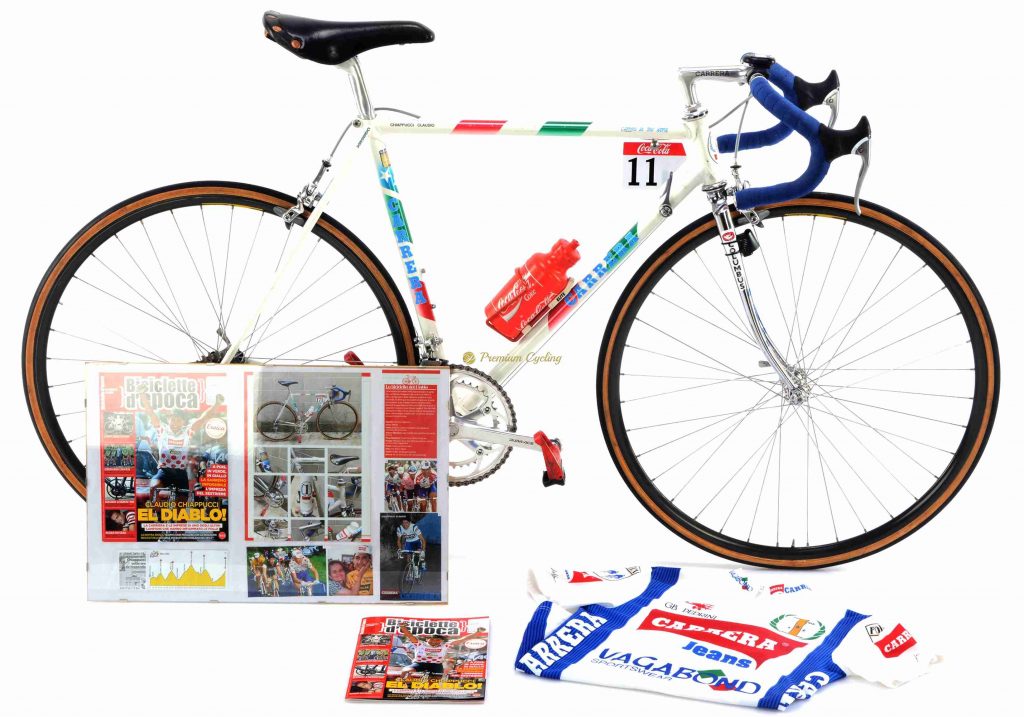 CARRERA Podium Team Edition by Claudio Chiappucci 1991, luxury vintage museum bike by Premium Cycling