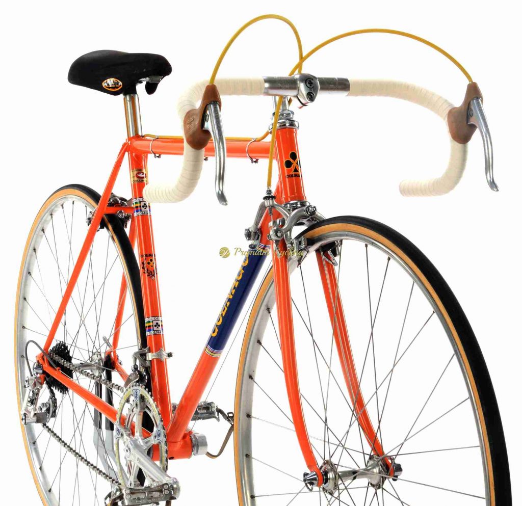 1973 COLNAGO Super Molteni Campagnolo Nuovo Record + Merckx jersey, Eroica vintage steel bike by Premium Cycling