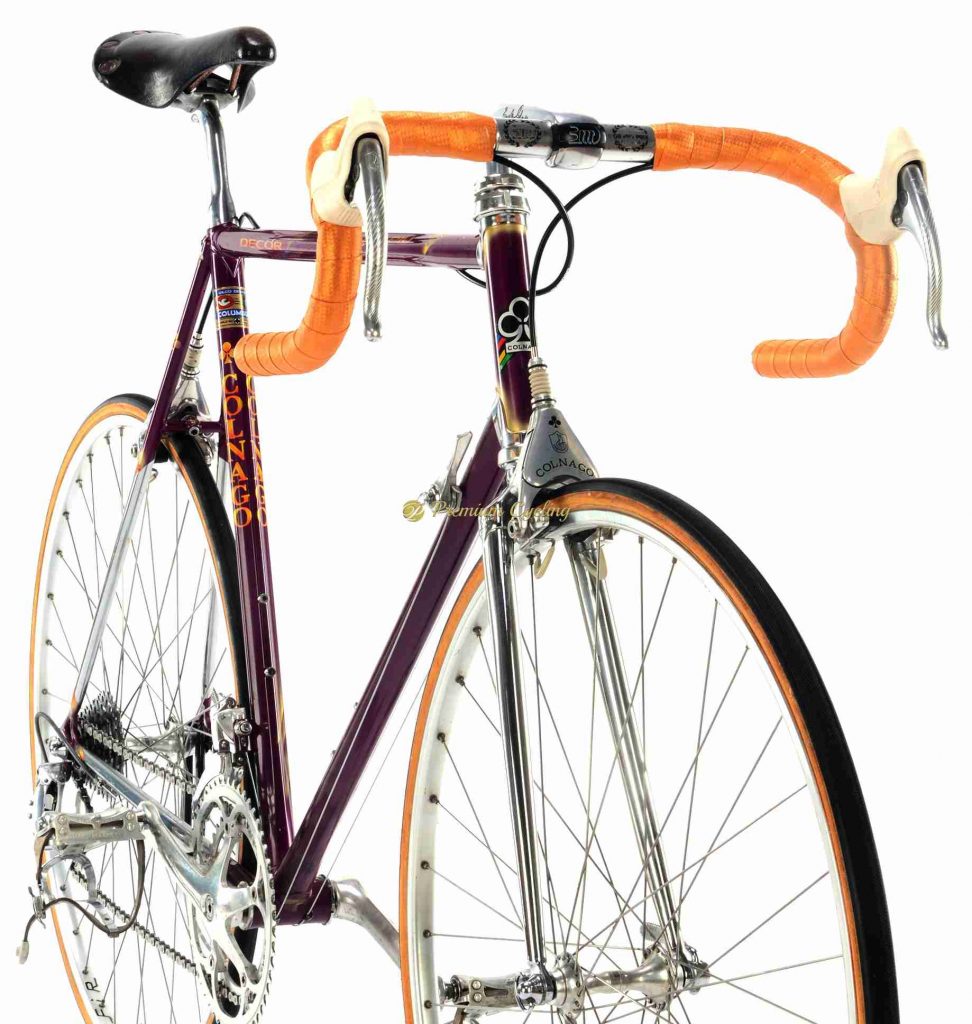 1991-92 COLNAGO Master Piu Decor, Campagnolo C Record Delta, vintage steel collectibler bike by Premium Cycling