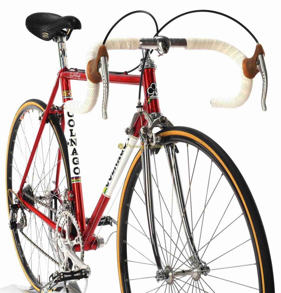 1985 COLNAGO Nuovo Mexico Profil Saronni, Campagnolo Super Record, Eroica vintage steel bike by Premium Cycling