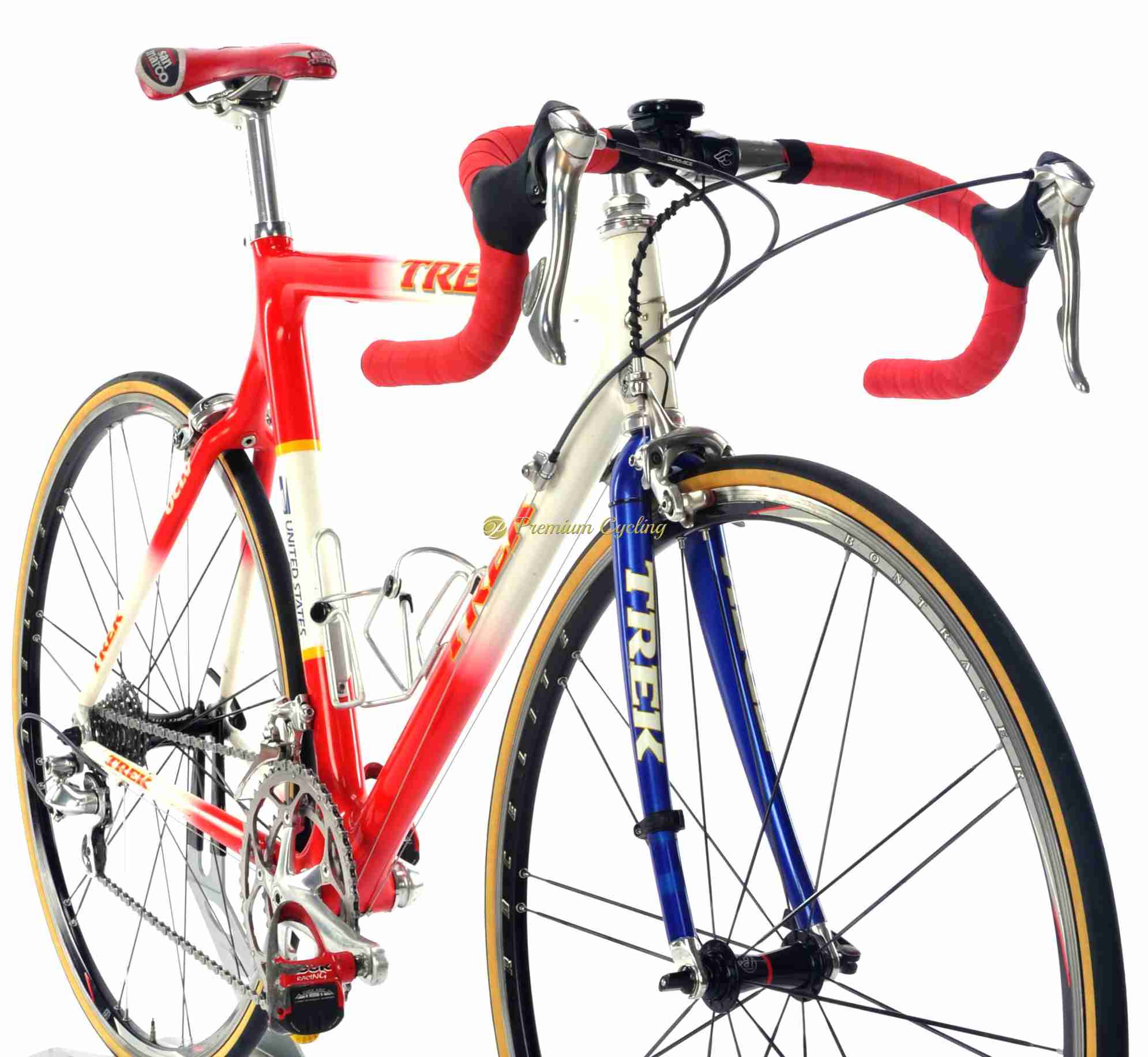 Trek 5500 Girl A4 colour poster US Postal Lance Armstrong Shimano Dura Ace 7700 