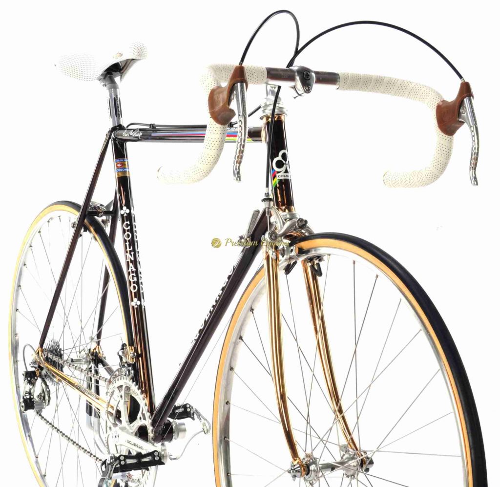 1984 COLNAGO Master Oro Cromovelato, Campagnolo Super Record 1984, Eroica luxury vintage steel bike by Premium Cycling