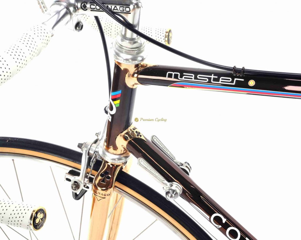 1984 COLNAGO Master Oro Cromovelato, Campagnolo Super Record 1984, Eroica luxury vintage steel bike by Premium Cycling