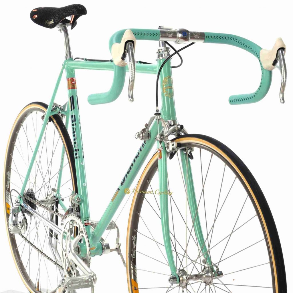 BIANCHI Specialissima X4 Campagnolo C Record 1st gen 1987, Eroica vintage steel collectible bike by Premium Cycling