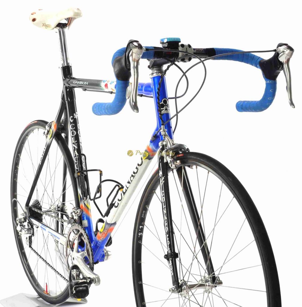 COLNAGO C40 B-Stay Mapei 2002, authentic bike of Luca Scinto