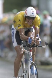 M.Indurain at the Tour de France on Pinarello TT