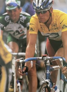 Lance Armstrong (US Postal) at the Tour de France 1999