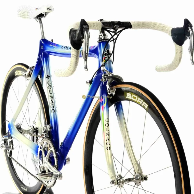 COLNAGO Carbon Volo 'Mapei' Campagnolo Record 8s, 1990s 54cm