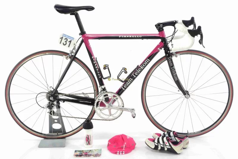 PINARELLO Team Telekom authentic bike of Erik ZABEL 2001 SOLD Premium Cycling Website for steel and collectible vintage bikes parts and clothing