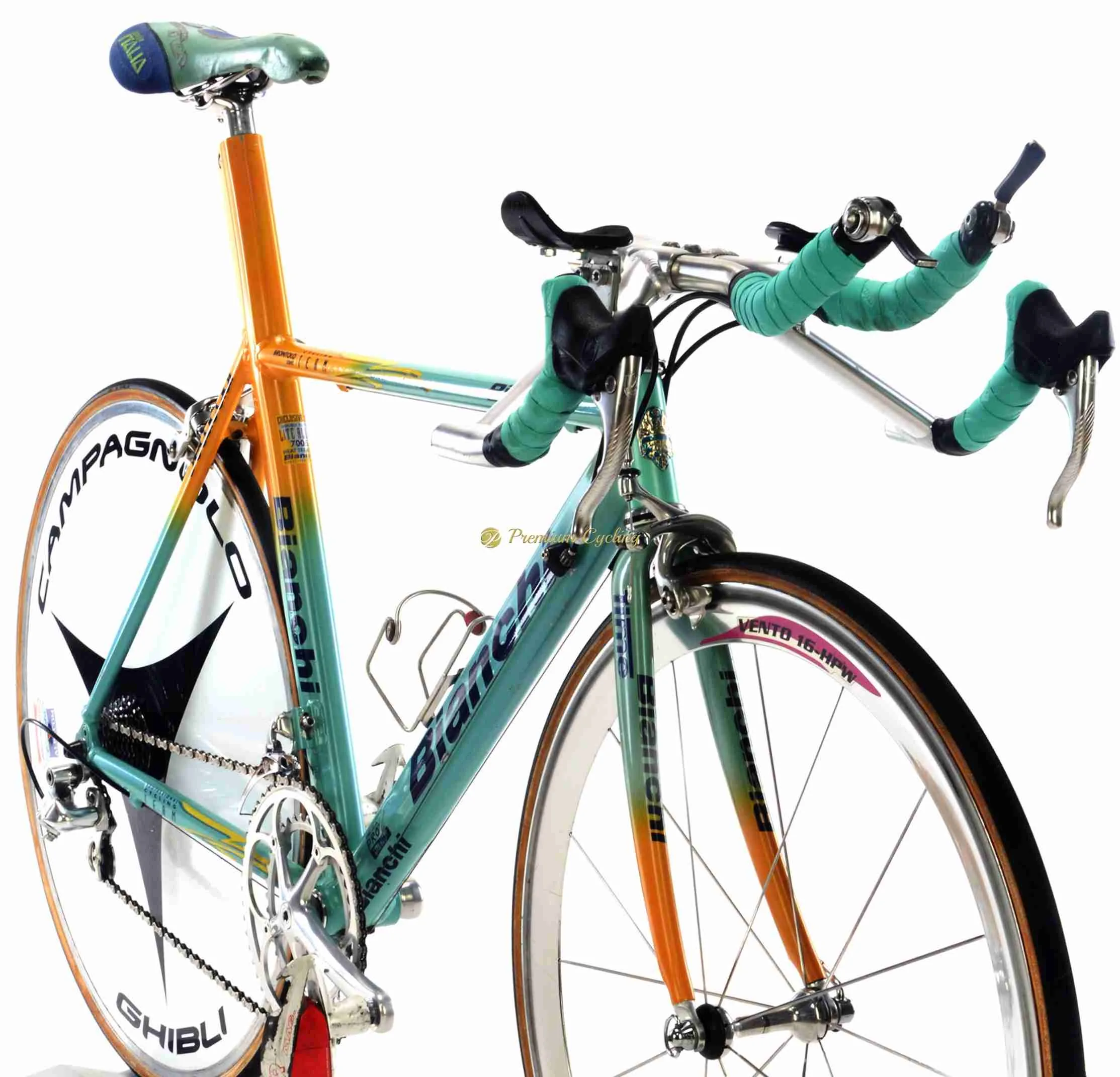 BIANCHI Mega Pro Reparto Corse – Roberto CONTI Team Mercatone Uno 1998 –  SOLD – Premium Cycling – Website for steel and collectible vintage bikes,  parts and clothing