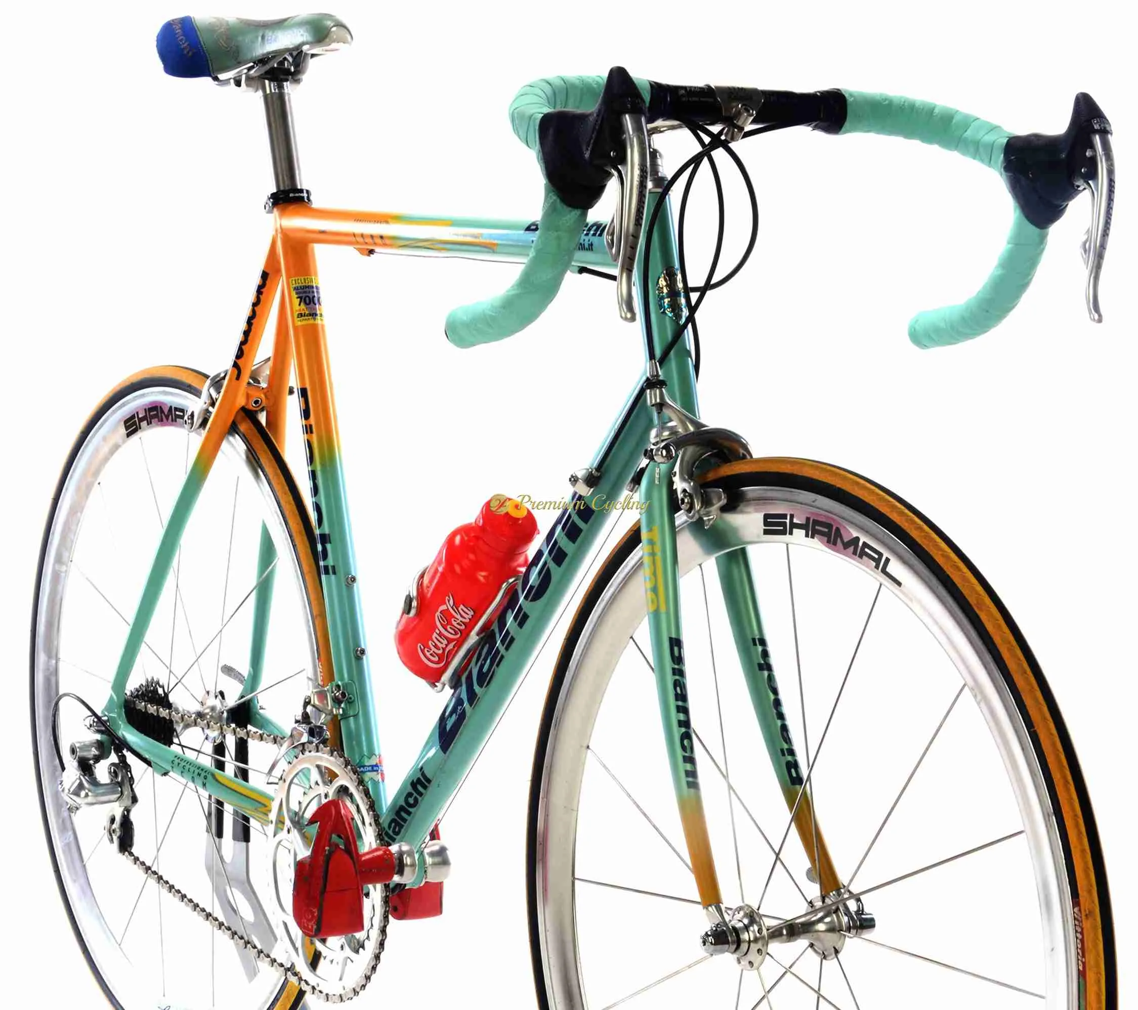 BIANCHI Mega Pro Reparto Corse – Roberto CONTI Team Mercatone Uno 1998 –  SOLD – Premium Cycling – Website for steel and collectible vintage bikes,  parts and clothing