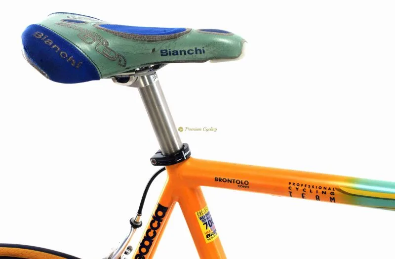 BIANCHI Mega Pro Reparto Corse – Roberto CONTI Team Mercatone Uno 1998 –  SOLD – Premium Cycling – Website for steel and collectible vintage bikes,  parts and clothing