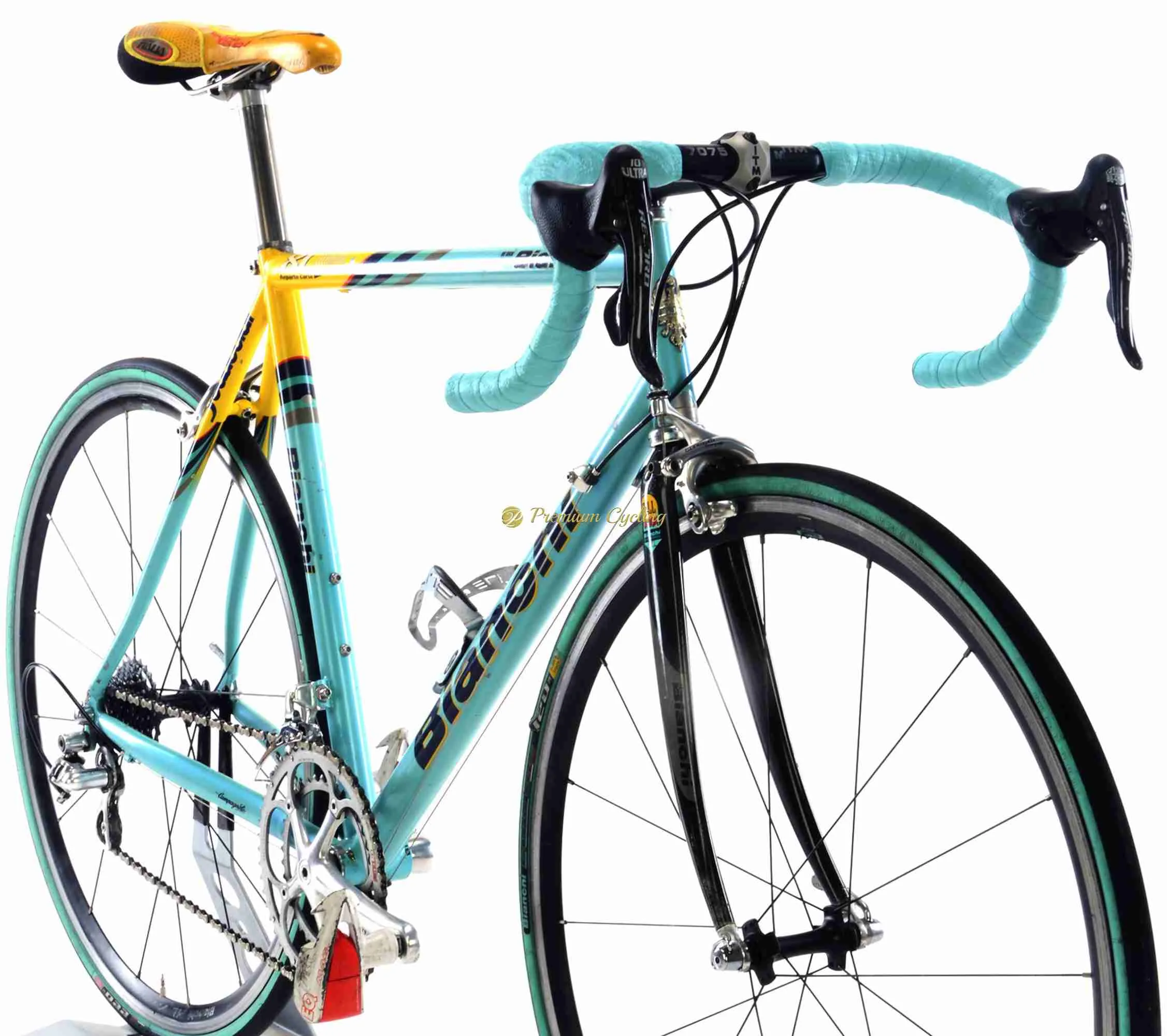 BIANCHI XL Titanium Reparto Corse – authentic bike of R.Forconi