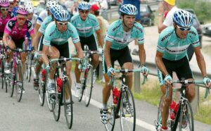 Team Bianchi at the Tour de France 2003