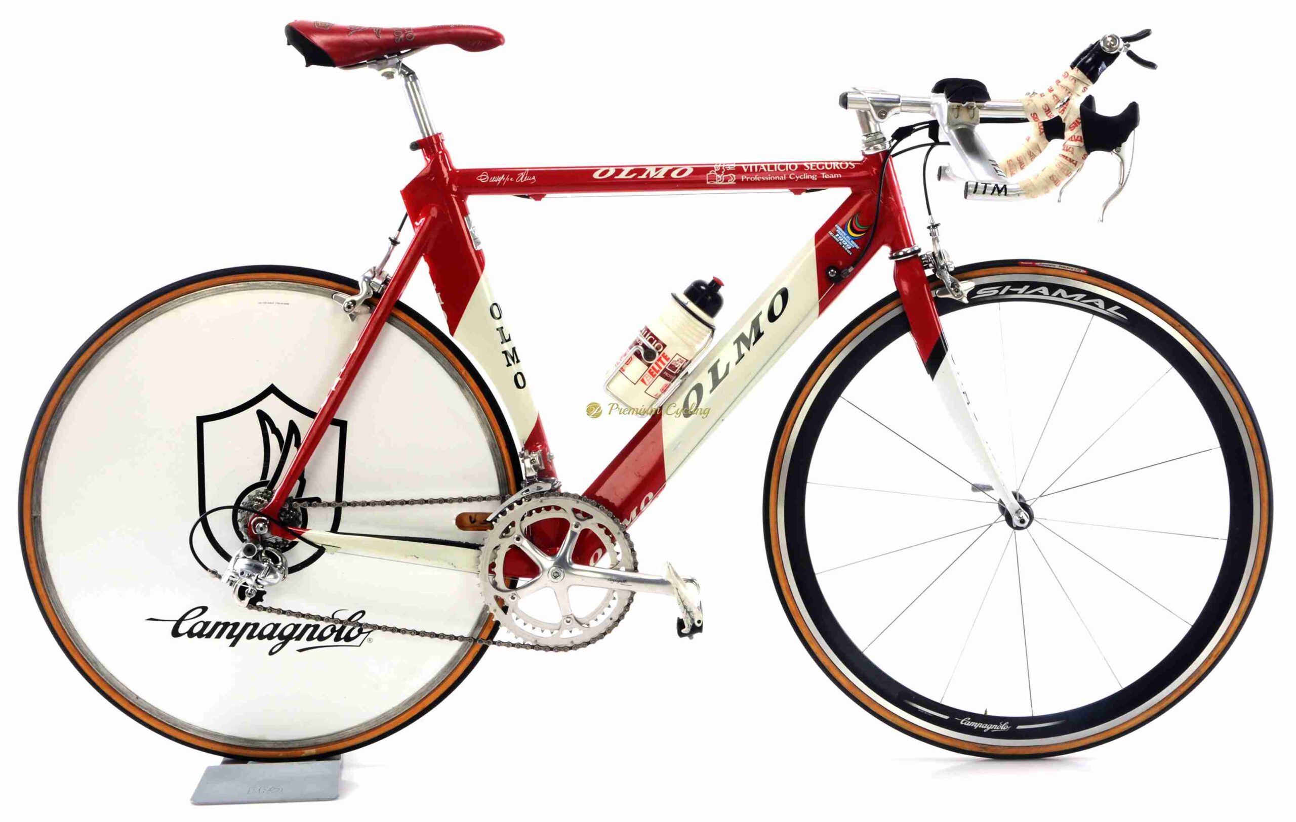 OLMO Record Crono – authentic bike of I.GONZALEZ DE GALDEANO